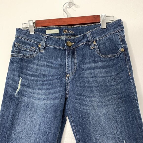Kut from the Kloth Maggie Skinny Boyfriend Jeans Size 6 Cropped - Picture 4 of 11